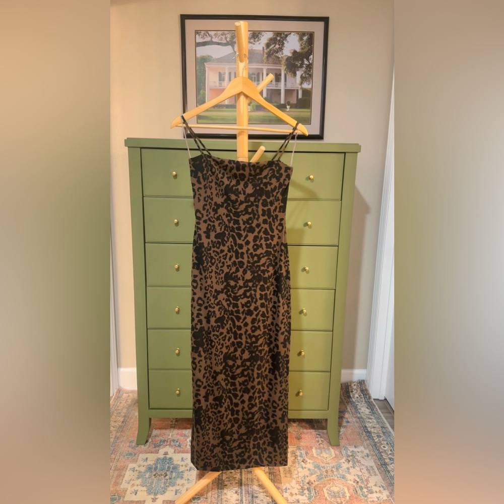 Reformation Elise Knit Dress In Tana, brand new, never worn, no flaws. - Picture 8 of 13
